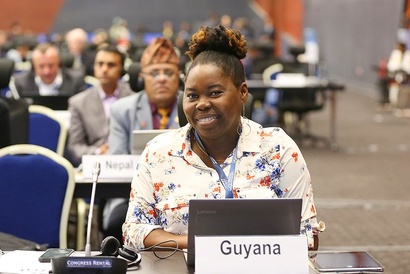 Odacy Davis at COP 14