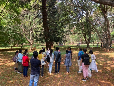 Nature Journaling session_outrech prog for Bird song exhibit_PC_IME